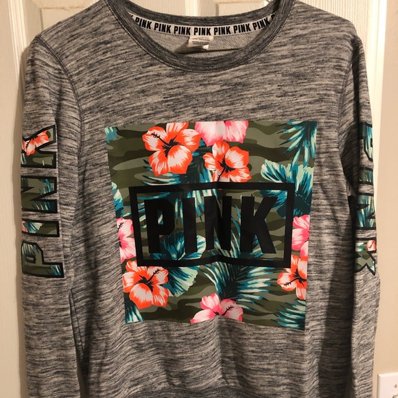 PINK Victoria's Secret Tops - Victoria Secret Pink long sleeve shirt size small
